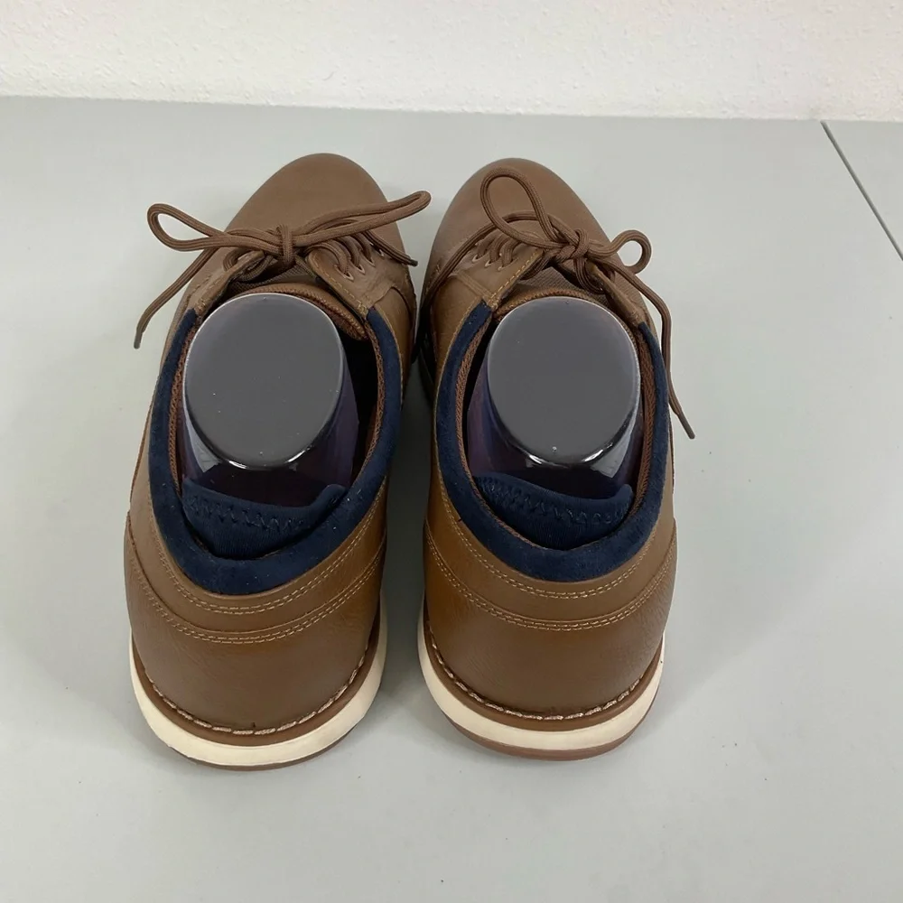 Aldo Mens Brown Lace Up Casual‎ Derby Shoes Size 12